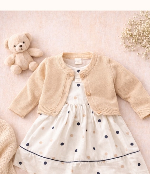 Apricot Polka Heirloom Ensemble
