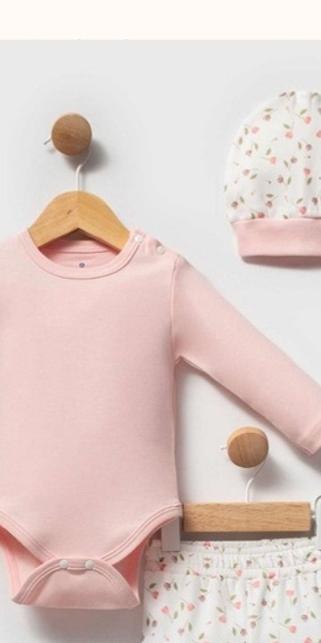 Blush Blossom Baby Set