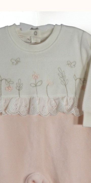 Petal Dream Footed Romper